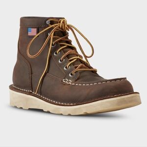 Danner Bull Run Moc Toe Boots Brown 6"
